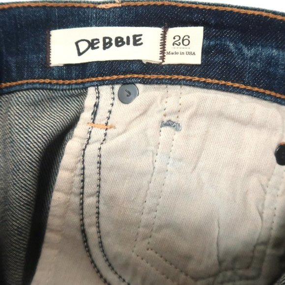 Textile by Elizabeth and James Debbie Distressed Skinny Jeans Size 26 NWT $264 - Picture 9 of 10